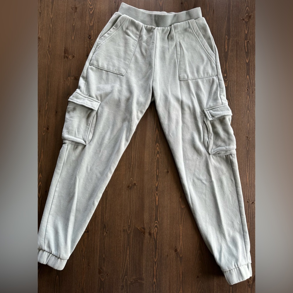 Sage green sweatpants